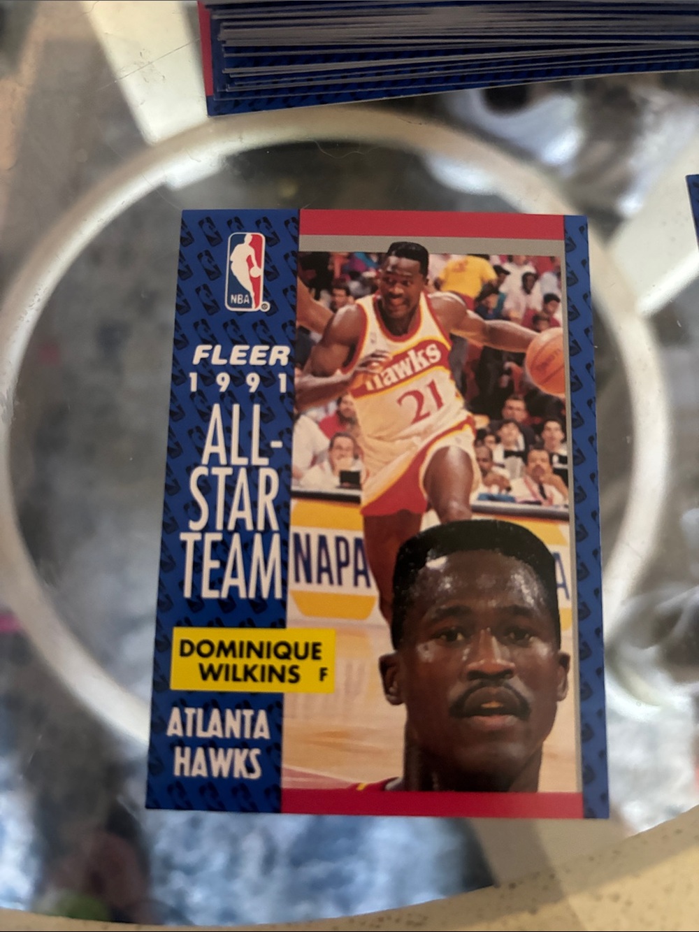 Fleer 1991 Basketball Trading Cards -Vintage Player Cards - Picture 5 of 7